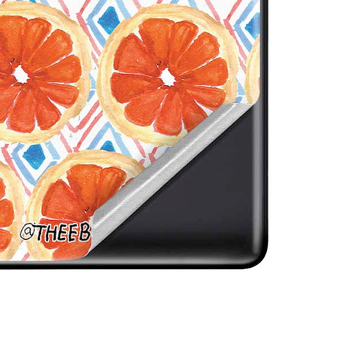 Bouffants and Broken Hearts Citrus Geo Google Pixel 6 Pro Skin